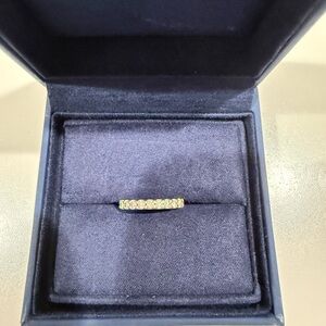 Costco Diamond and platinum eternity ring size 5